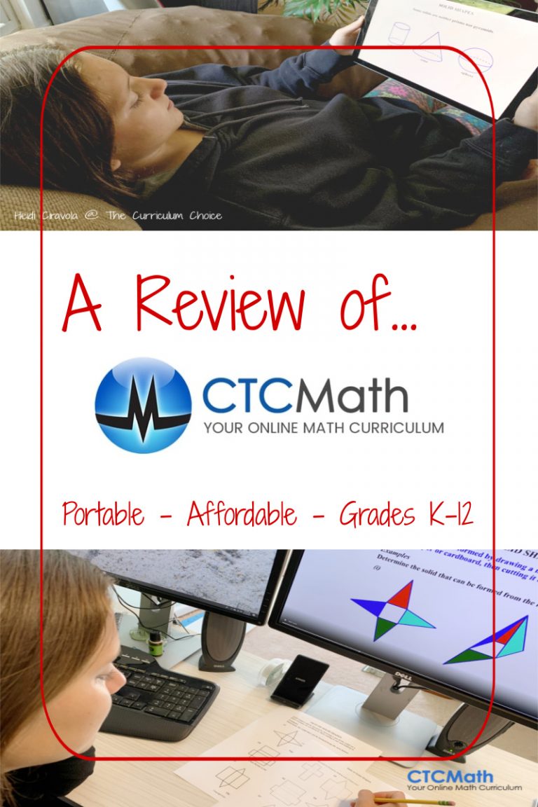 CTCMath Homeschool Math Review The Curriculum Choice