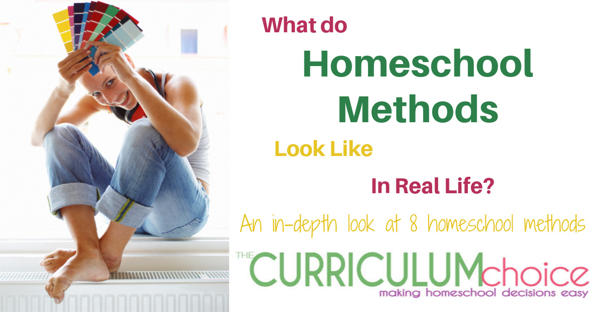 What do Homeschool Methods Look Like In Real Life?