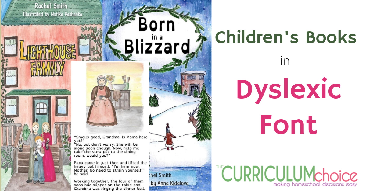 Children’s Books in Dyslexic Font
