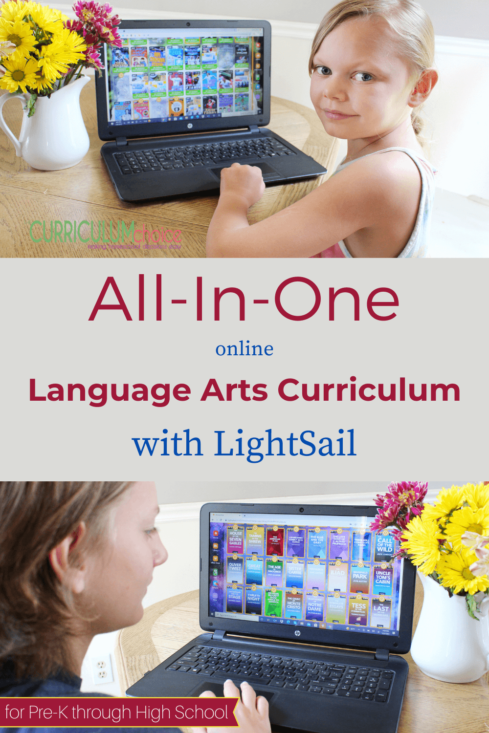 All-In-One Online Language Arts Curriculum with LightSail: An online language arts curriculum is no longer a mythical unicorn in the homeschool world. Now you can combine reading, writing, vocabulary, and fluency for pre-K through high school, all with one unique online program! #LightSail #languagearts #onlinelanguagearts #languageartscurriculum #review #homeschool #onlinecurriculum