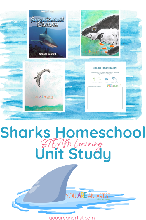 Combining Unit Studies by Amanda Bennett, art lessons from You ARE an ARTiST AND nature studies from Homeschool Nature Study! Homeschool unit study bundles include all of the following integrated lessons for learning and fun on so many topics. New unit studies added all the time! 