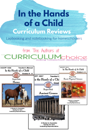 In The Hands of A Child Curriculum Reviews for Homeschool - The ...