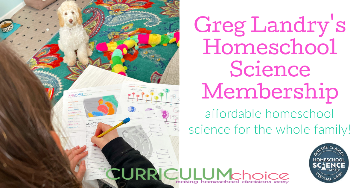 Greg Landry’s Homeschool Science Membership