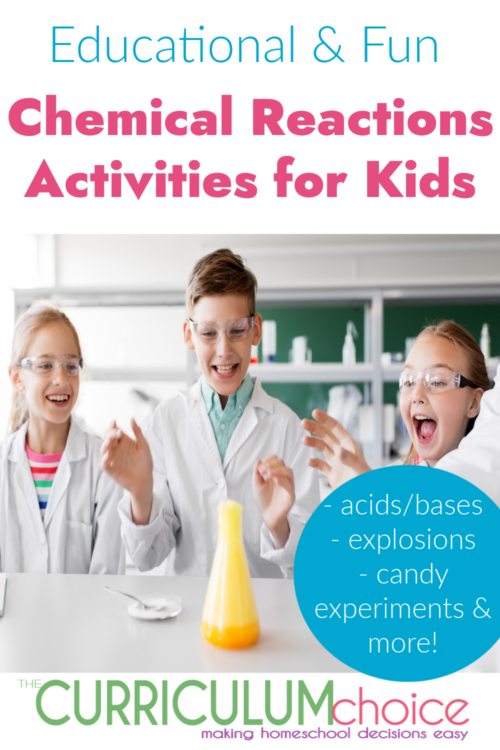 Chemical Reactions Activities For Kids Educational And Fun The 