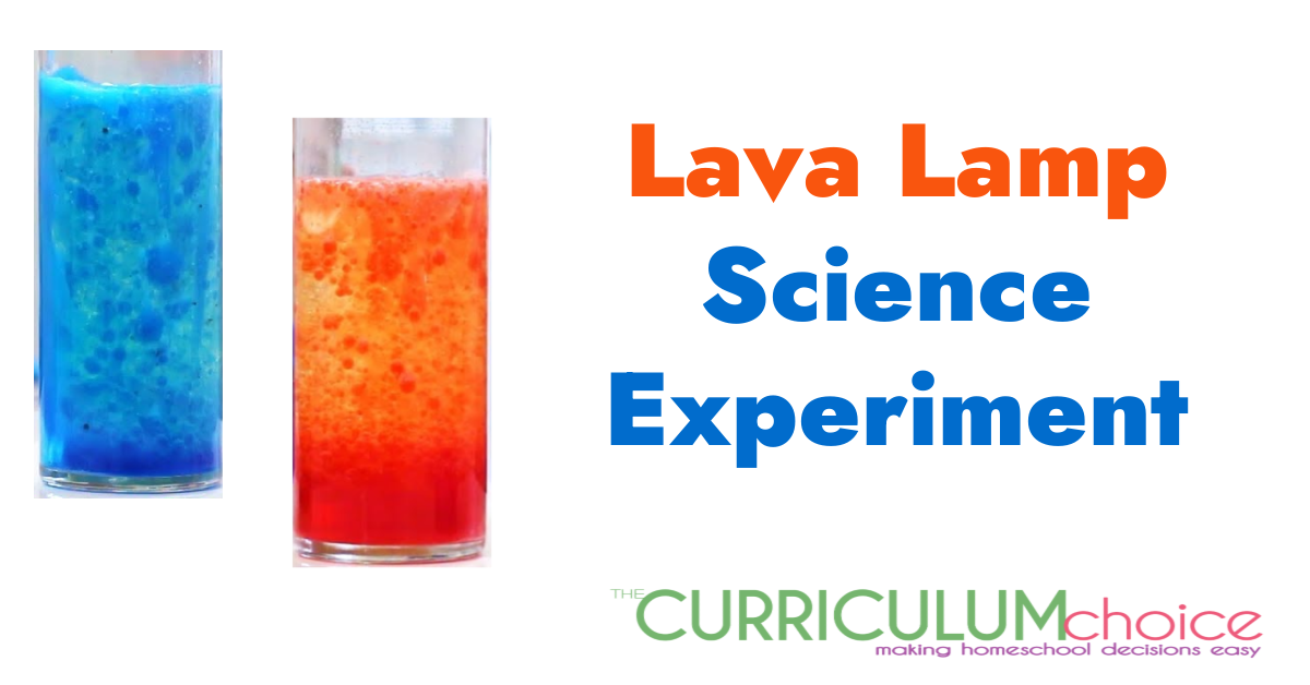 Lava Lamp Science Experiment