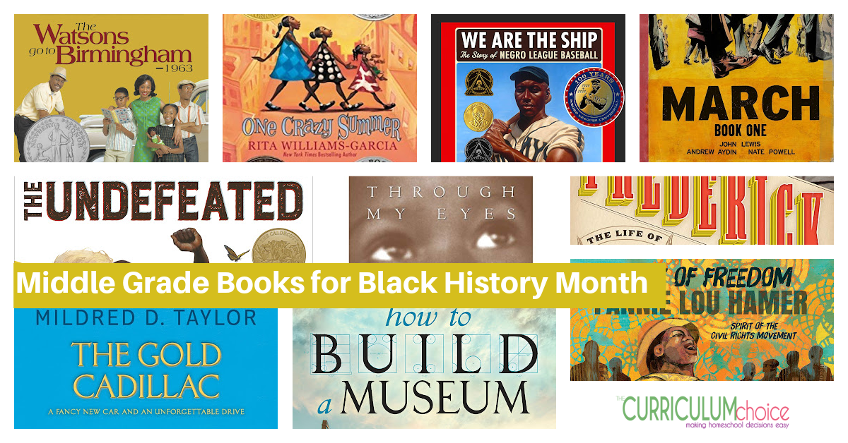 Middle Grade Books for Black History Month