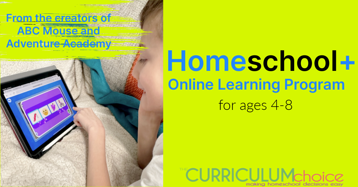 Homeschool+ Online Learning Program For Kids The Curriculum Choice