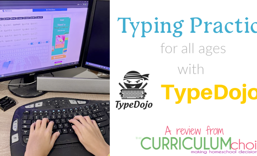 TypeDojo is a FREE online typing program where kids off all ages can gain typing practice and complete typing speed tests.