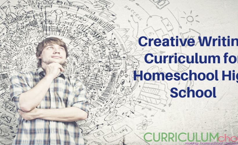 Creative Writing Curriculum for Homeschool High School is a collection of curriculum options and other ways to teach creative writing to high schoolers.