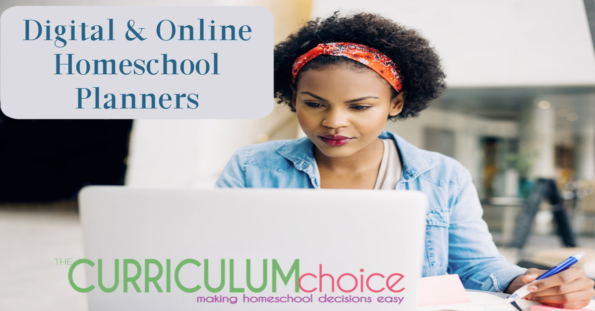 Digital & Online Homeschool Planners