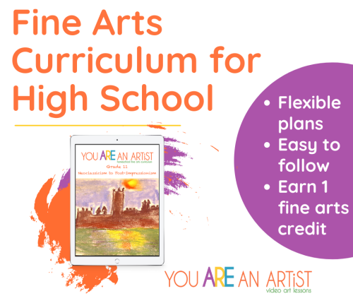fine arts curriculum for high school