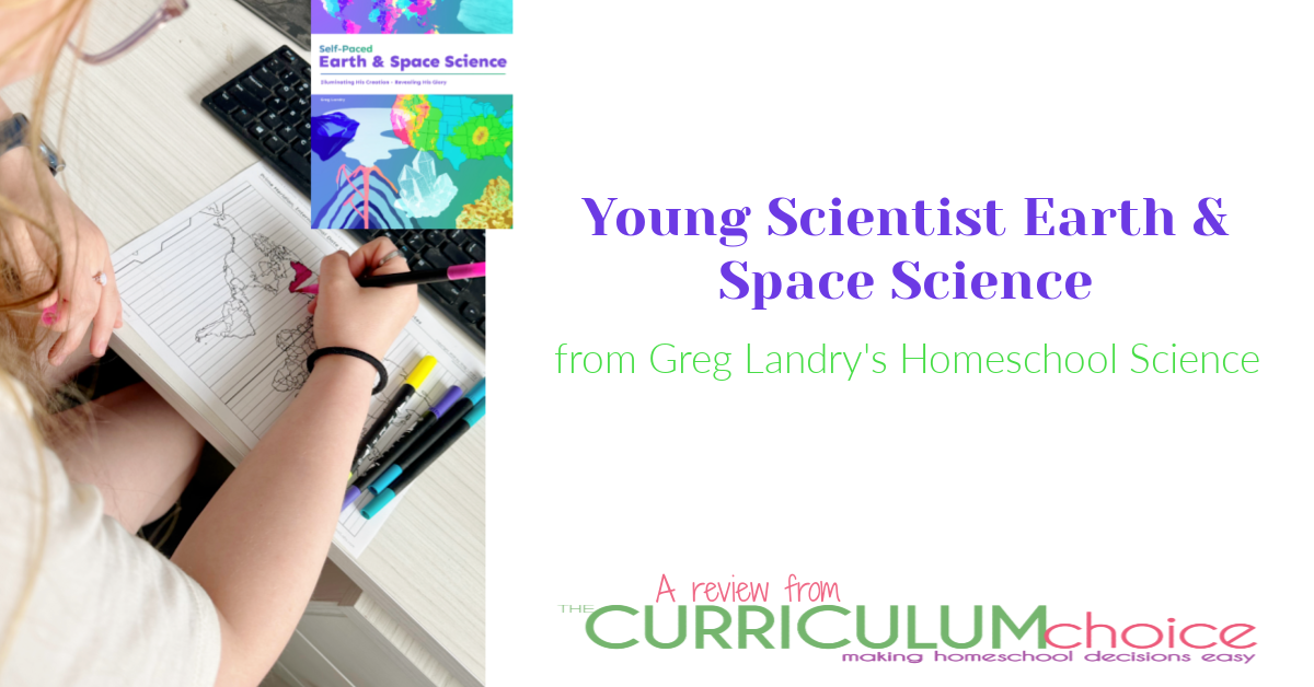 Greg Landry's Young Scientist Earth and Space Science