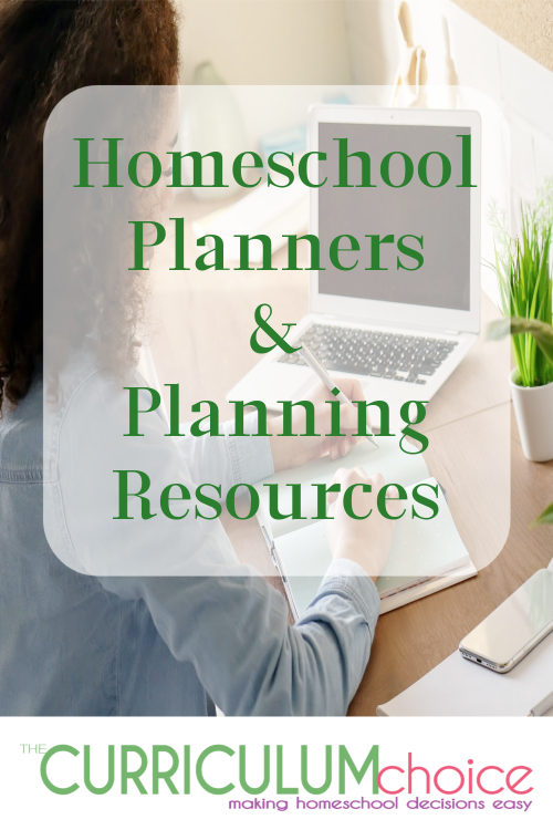 Homeschool Planners & Planning Resources is a collection of planners and other planning resources to help streamline your homeschool planning!
