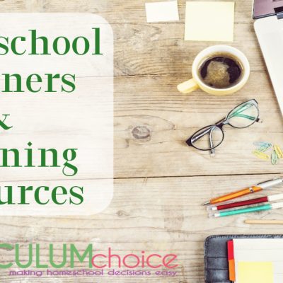 Homeschool Planners & Planning Resources