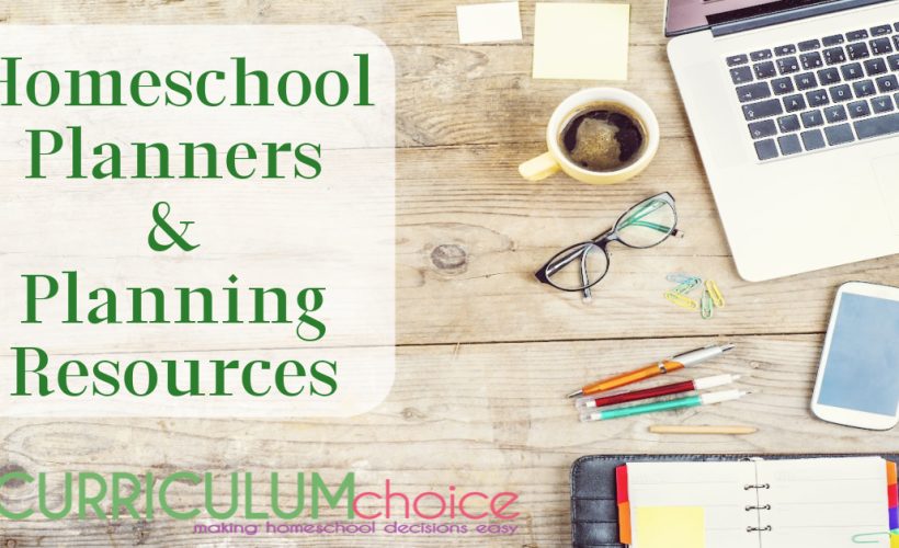 Homeschool Planners & Planning Resources is a collection of planners and other planning resources to help streamline your homeschool planning!