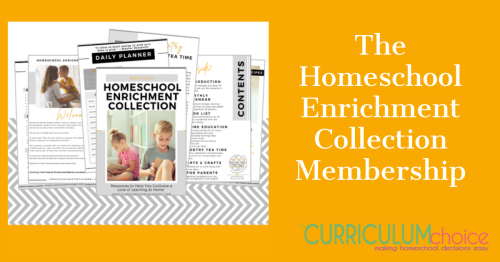 The Homeschool Enrichment Collection Membership is designed to help families cultivate a love a learning by providing themed, ready made ideas and activities each month.