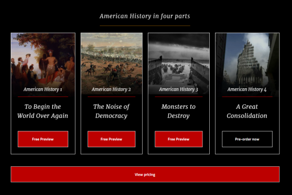 online phd american history