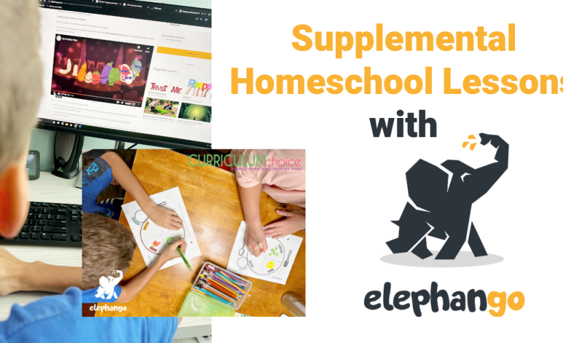 Elephango: Supplemental Homeschool Lessons for grades preK-12. Online lessons in a variety of subjects & easily searchable by multiple topics