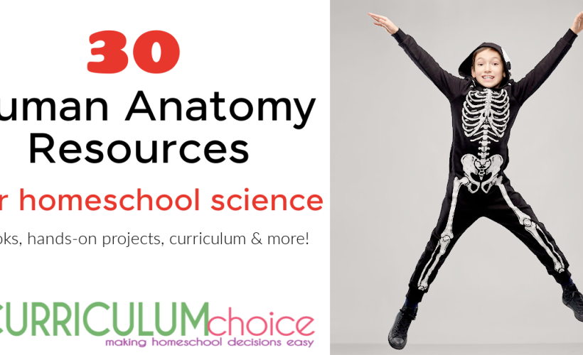 Human Anatomy Resources for Homeschool Science. Books, art, hands-on projects and more for learning about the human body systems.