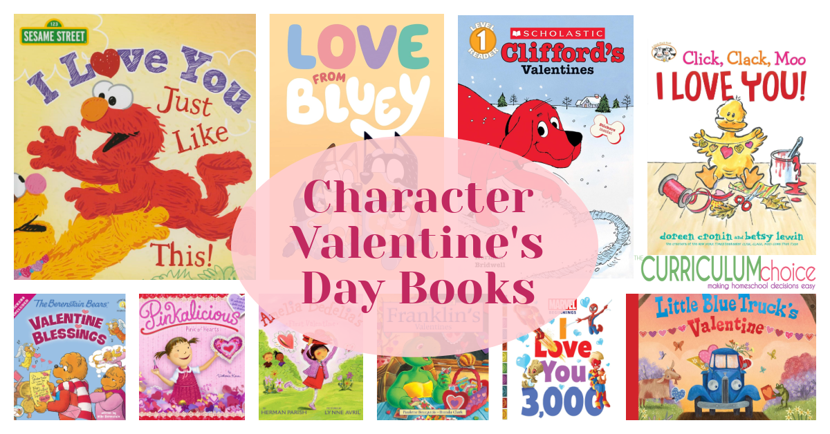 Character Valentine's Day Books