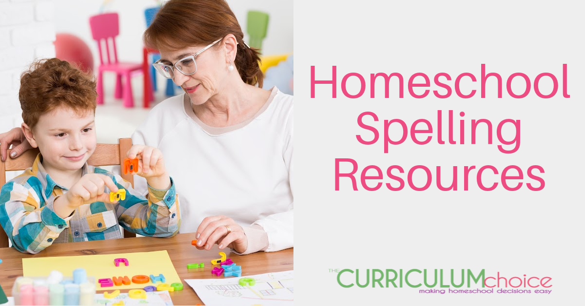 Homeschool Spelling Resources