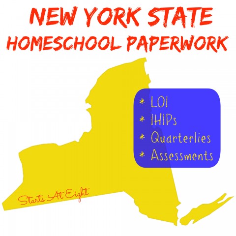 New York State Homeschool Paperwork