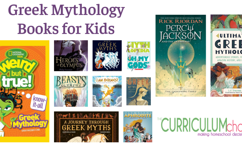This is a collection of Greek Mythology Books for Kids, including non-fiction and story based books that are sure to delight your kiddos!