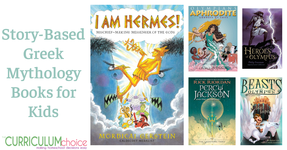 Story-Based Greek Mythology Books for Kids