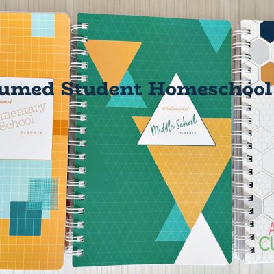 Not Consumed Student Homeschool Planners