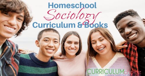 This collection of Homeschool Sociology Curriculum & Books gives you tried and true curriculum resources and books to help your homeschooler tackle sociology in the high school years.