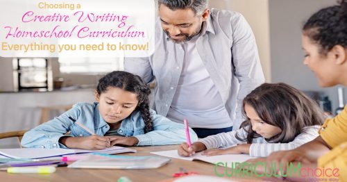 Get the skinny on all the Creative Writing Homeschool Curriculum! Options for the elementary years through high school.